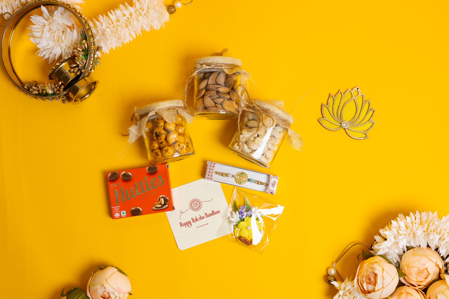 Ties & Treats – Nutty Essentials Box for Raksha Bandhan