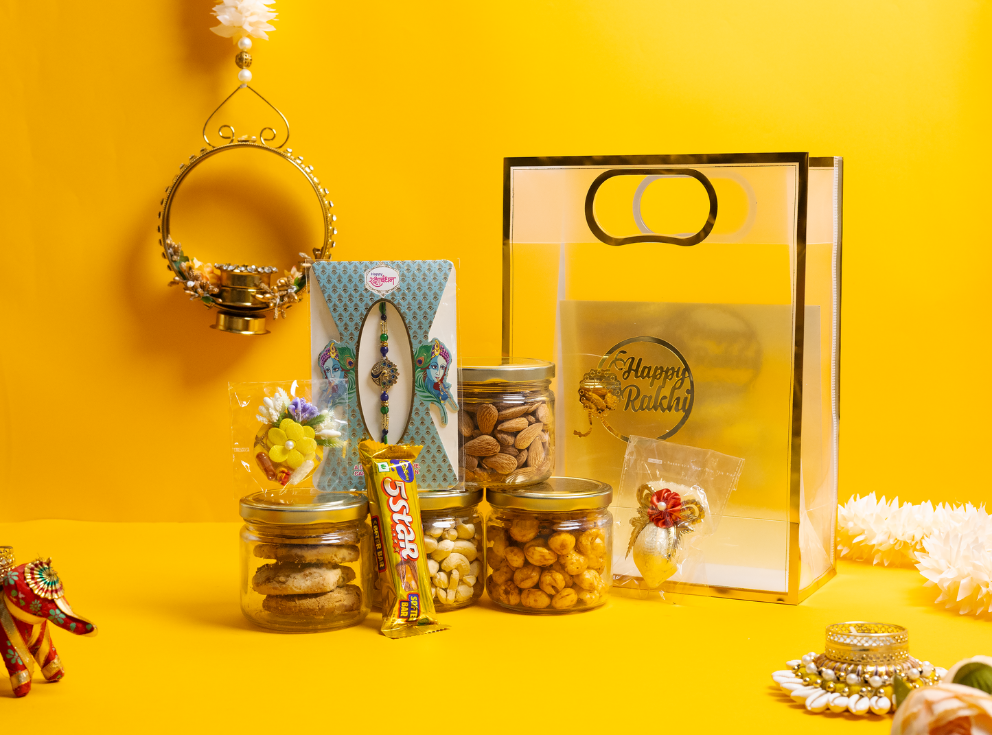 Luxe Rakhi Hamper – Premium Gift Box for Raksha Bandhan