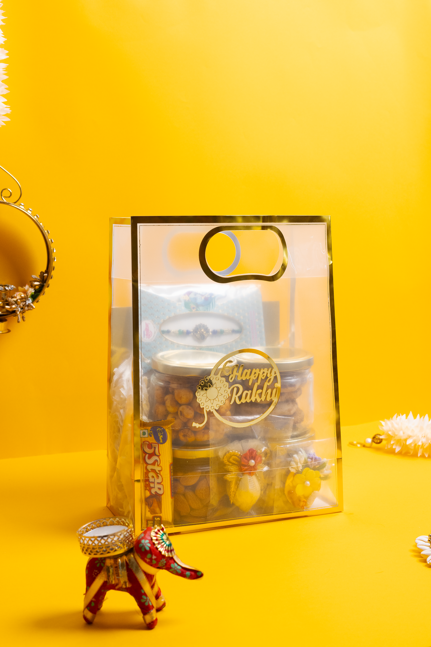Luxe Rakhi Hamper – Premium Gift Box for Raksha Bandhan
