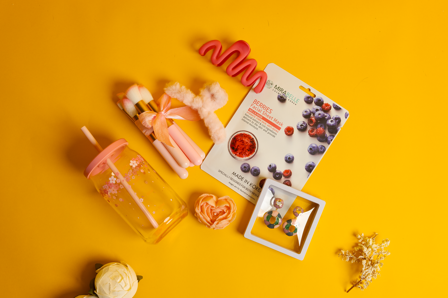 Drama Queen Essentials – Glam Gift Hamper with Makeup, Clutch & Accessories