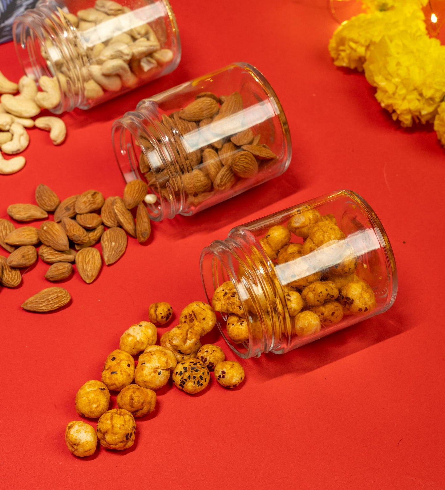 Mini Treat Hamper with Dry Fruits and Makhana