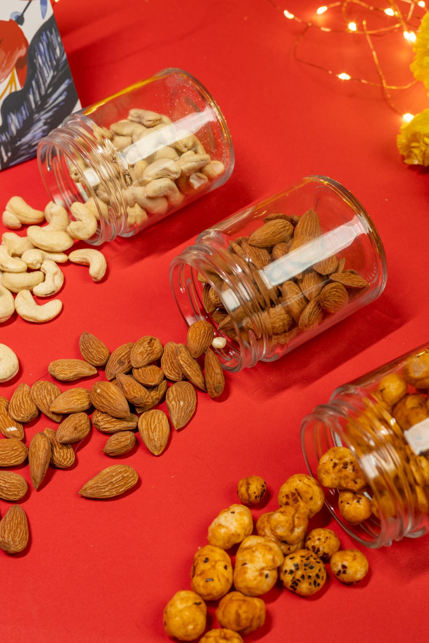 Mini Treat Hamper with Dry Fruits and Makhana
