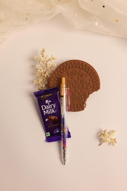 Study Buddy Essentials – Notepad, Pen & Chocolate Gift Set