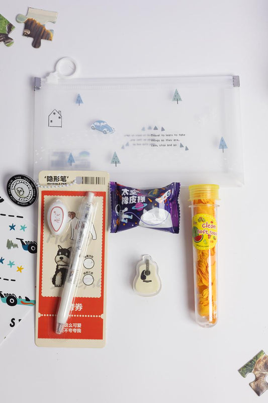 Mystery Stationery Pouch – Fun & Unique Supplies for Kids