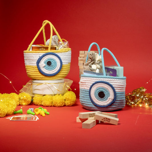 Tyohaar Tokri with Nuts, Chocolates, and Festive Gifts