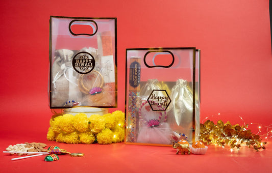 Chamak Dhamak Hamper with Dry Fruits and Pooja Essentials