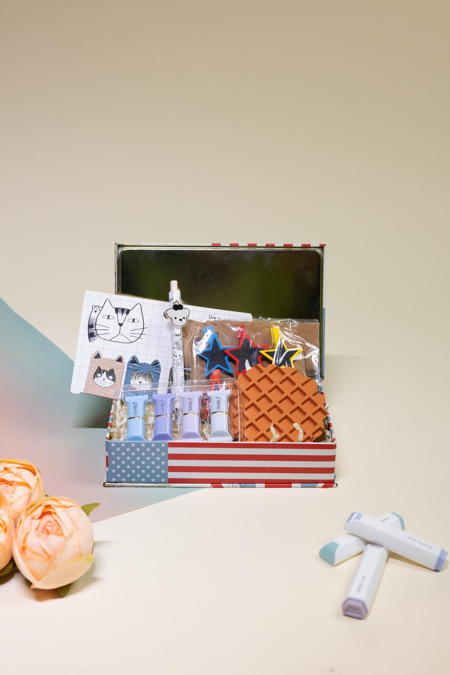 Creative Mini Desk Kit – Cute & Functional Stationery Gift Set