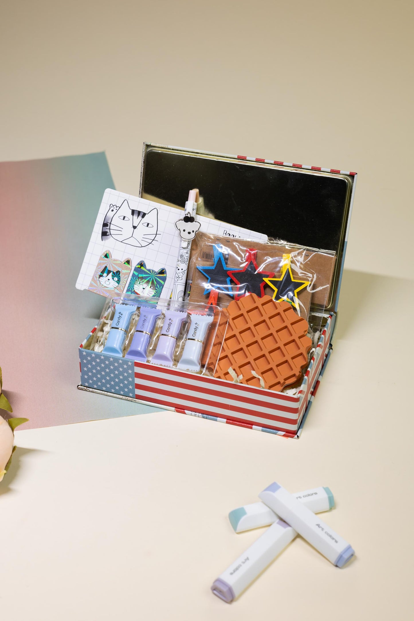 Creative Mini Desk Kit – Cute & Functional Stationery Gift Set