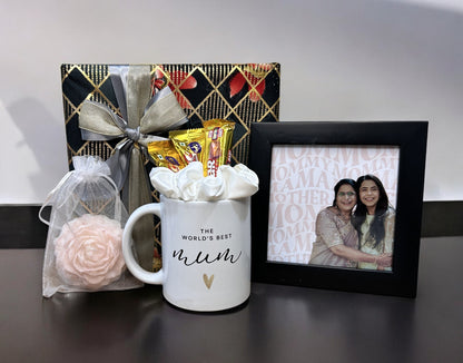 Golden Hearted Hamper – Personalized Gift Box