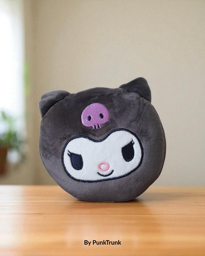 Kuromi Headrest Eye Mask – Cute Travel & Sleep Essential