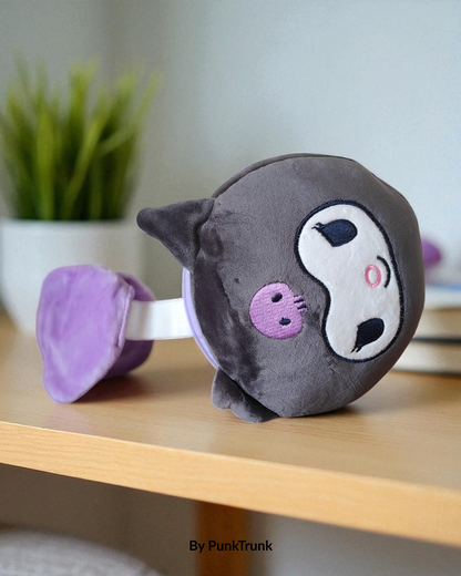 Kuromi Headrest Eye Mask – Cute Travel & Sleep Essential