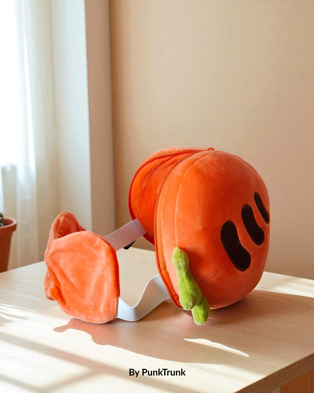 Carrot Headrest Eye Mask – Cute Travel Sleep Essential