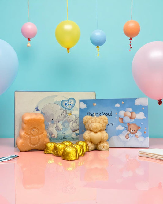 Mini Baby Hamper – Thoughtful Baby Shower Gift Box