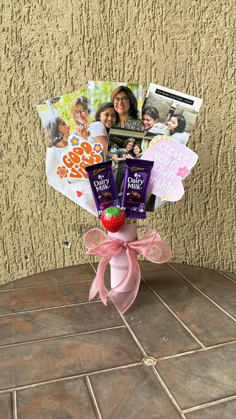 Tumbler Treat Box – Mini Moments Gift Hamper with Chocolate & Accessories