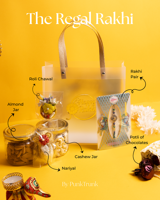 Regal Rakhi Edit – Traditional Rakhi Gift Box for Brothers