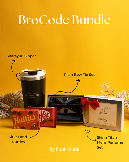 BroCode Bundle – Rakhi Gift Hamper for Stylish Brothers